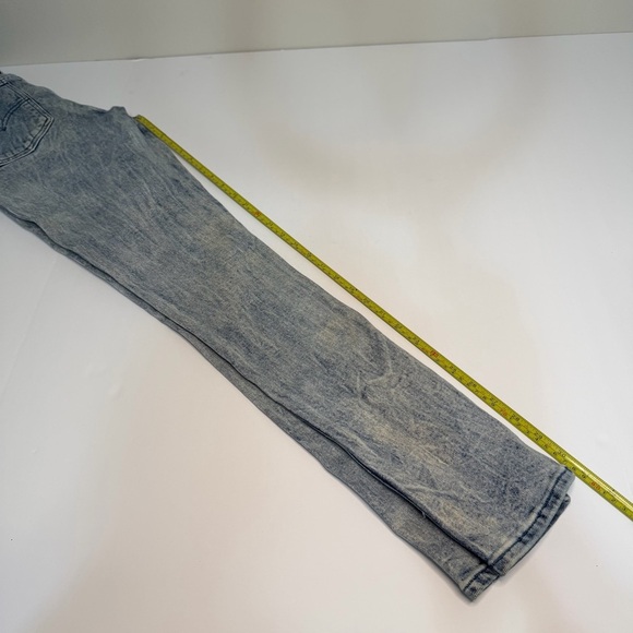Levis Line 8 Slim Fit Jeans Mens 29x32 Acid Wash Streetwear Vintage Denim - Picture 6 of 13